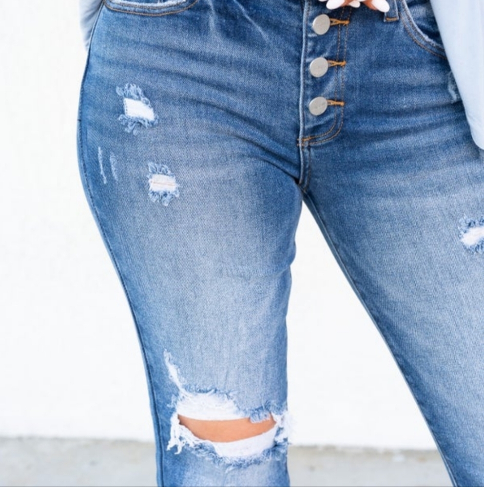Buttonfly Risen Jeans
